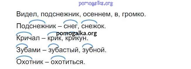 Выпишите из текста пять слов. Выпиши 5 слов которые являются разными частями речи.